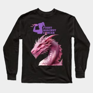 Fight Against Cancer - Live Victorious! Long Sleeve T-Shirt